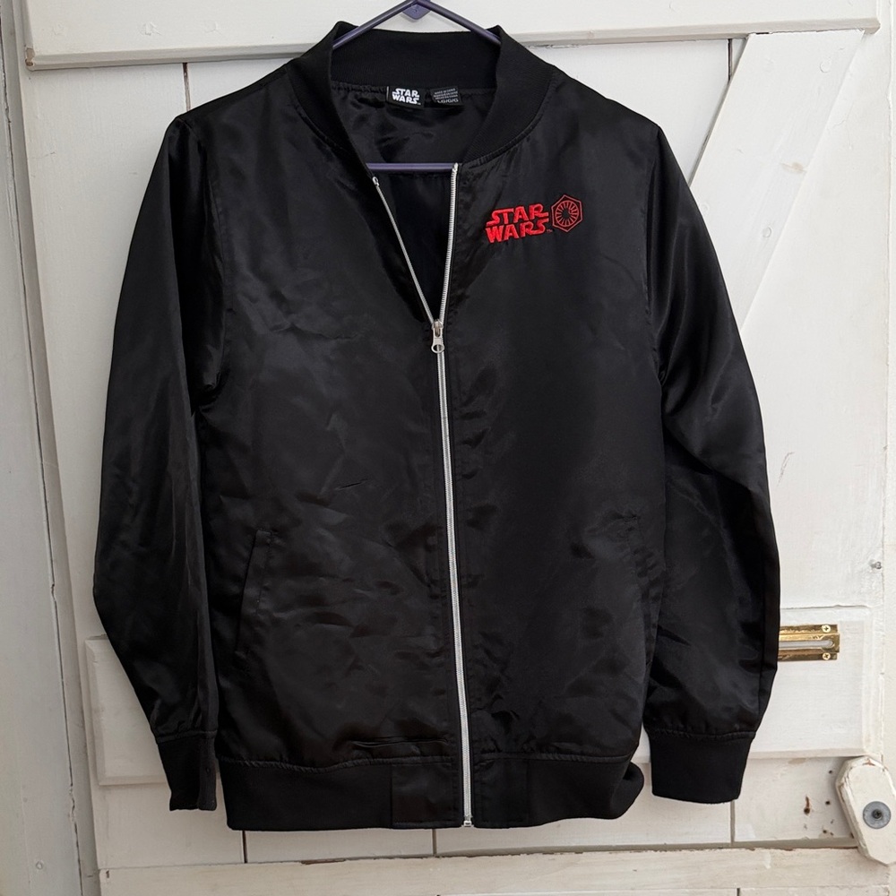 Star Wars Black and Red Bomber Jacket